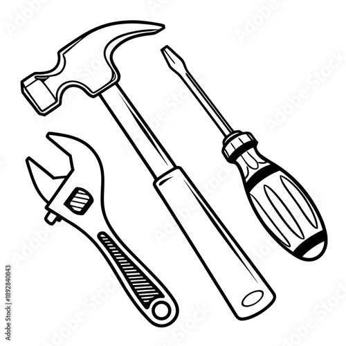 Essential tool set for repair