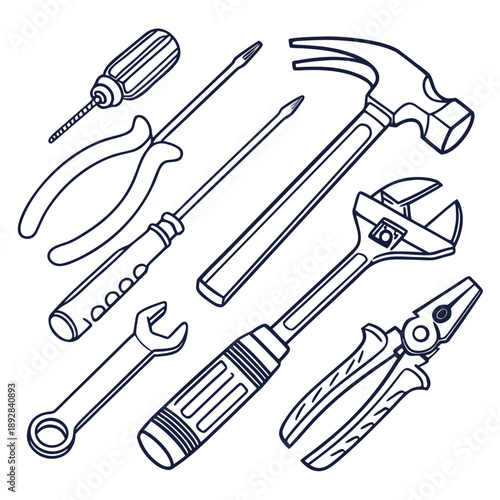 Essential toolkit for home repair