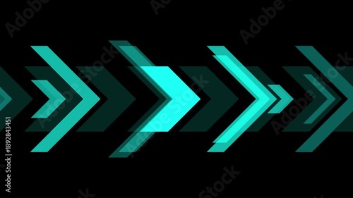 Abstract arrows background - loop