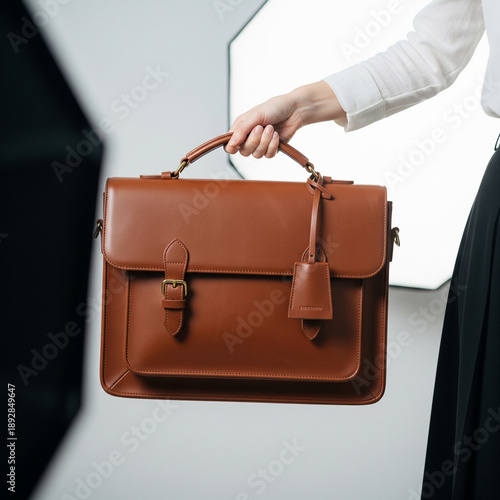 business woman with suitcase