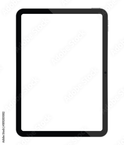 Realistic Tablet Pad Mockup Vector