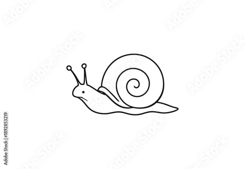 Snail icon Stock Illustrations