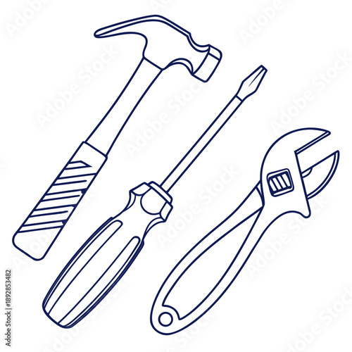 Basic tool set for home repairs