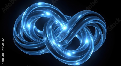 Blue light knot