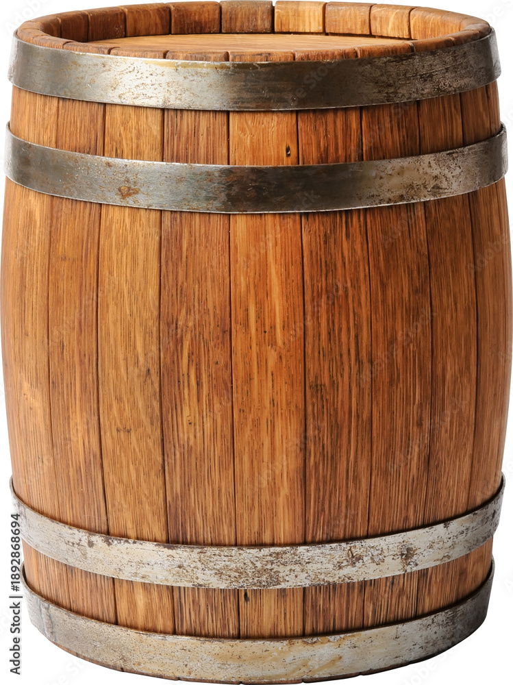 Fototapeta premium old wooden barrel