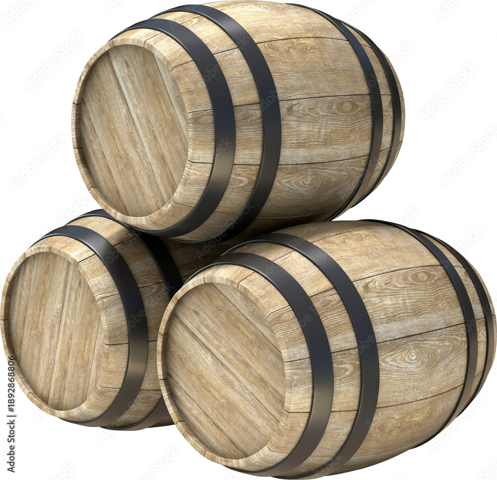 Obraz premium barrels of wine