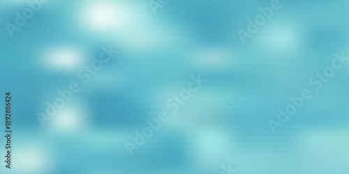 Blue water with ripples on the surface. Defocus blurred transparent blue colored clear calm water surface texture with splashes and bubbles. Water waves with shining pattern texture background.