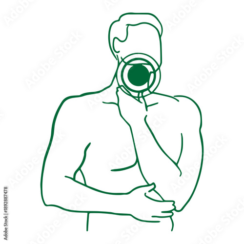 Throat Pain Symptom Icon