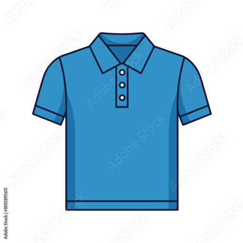 Polo Shirt Front View