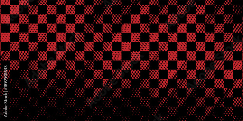 checkered red black pattern for transparent background, check tile square black white pattern