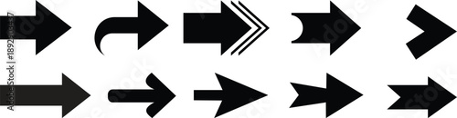 arow set icon vector for web design, arrow icons Illustration vector graphic.Arow icon image silhouette vector line art coloring page.Arrows Icon Set. Traffic Arrow Sign Collection Vector Design.