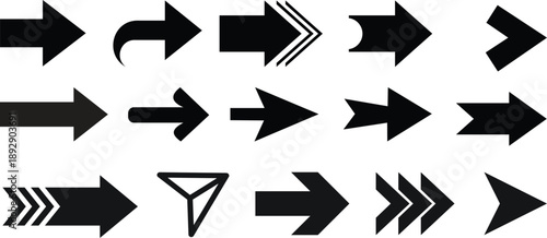 arow set icon vector for web design, arrow icons Illustration vector graphic.Arow icon image silhouette vector line art coloring page.Arrows Icon Set. Traffic Arrow Sign Collection Vector Design.