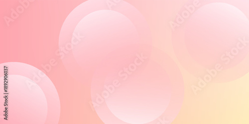 abstract background.modern.minimalist.pink and yellow gradations.circle effect.memphis.trendy .eps 10