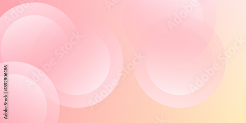 abstract background.modern.minimalist.pink and yellow gradations.circle effect.memphis.trendy .eps 10