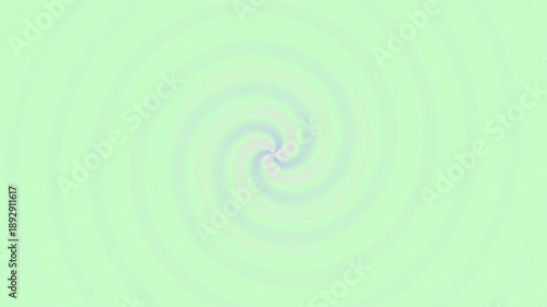 Abstract pastel mint green and purple spiral background loop with soft rotating swirl motion