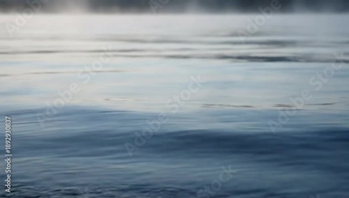 Mystic Waters: A serene image showcasing the gentle movement of water, partially obscured by a delicate veil of mist, evoking a sense of calm and tranquility.
