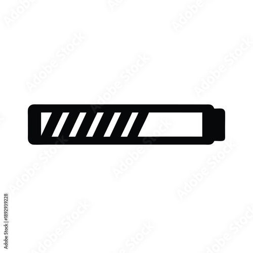 load bar icon vector illustration