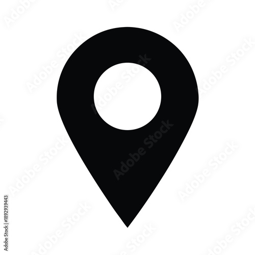 pin location icon vector illustration
