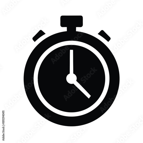 stopwatch timer icon vector illustration