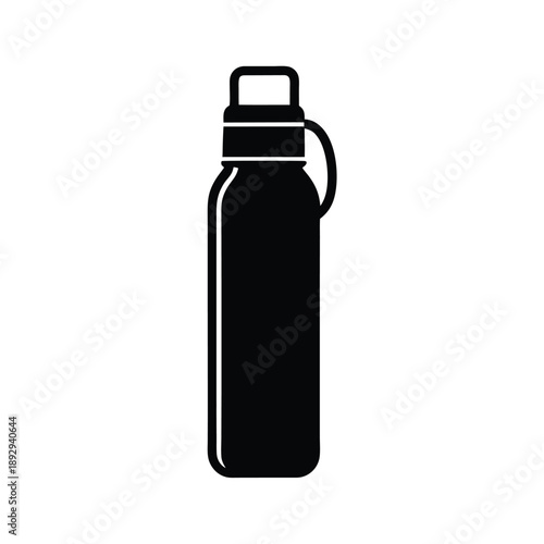 thermos bottle icon vector illustration