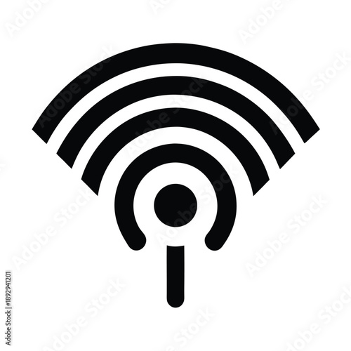 wireless hotspot icon vector illustration