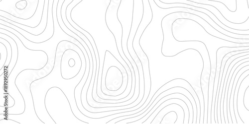 Abstract elevation mapping with flowing terrain line patterns