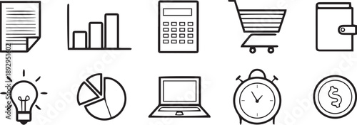 Free Line Icons Business Vector Pro Vector and Pro SVG,