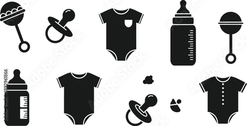 A collection of circular icons depicts user interface controls for managing well-being, showing relaxation, sleep mode, and time tracking functions.