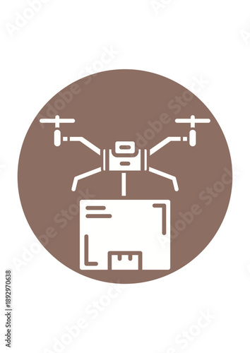 Drone Delivery Icon