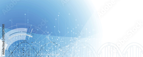 Futuristic genome, DNA strands, connected neural web, science wallpaper