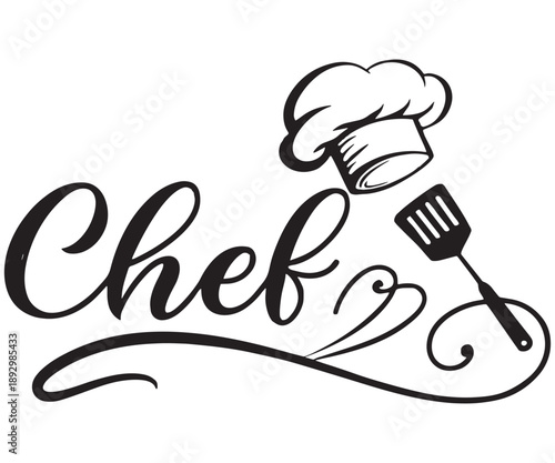 Chef Logo Design – Creative Cooking Art and Culinary Inspiration for Kitchen Lovers .

