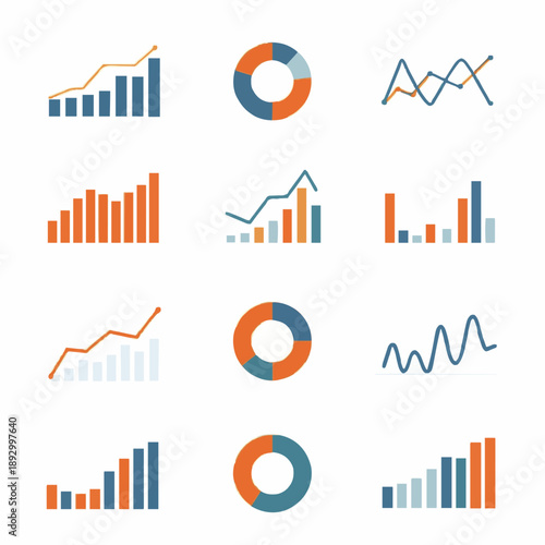 Financial Data Charts Collection