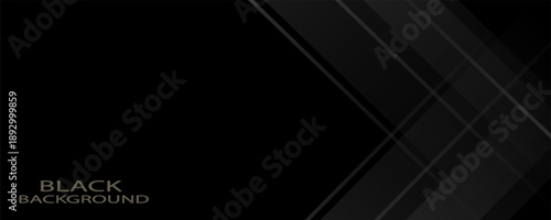 Black and grey background with empty space, suitable for covers, business cards and formal invitations.