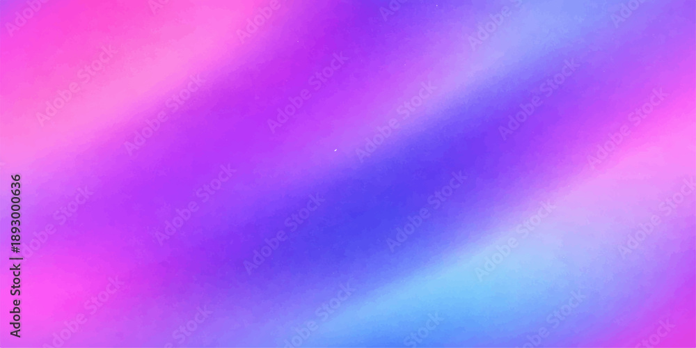Fototapeta premium A vibrant abstract purple background featuring soft blue waves and glowing pink lines creates a smooth motion texture with a bright gradient energy for a modern backdrop design