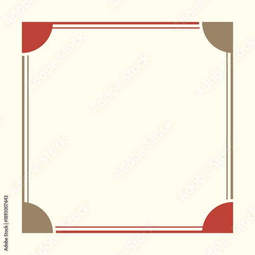 和風のフレームデザイン