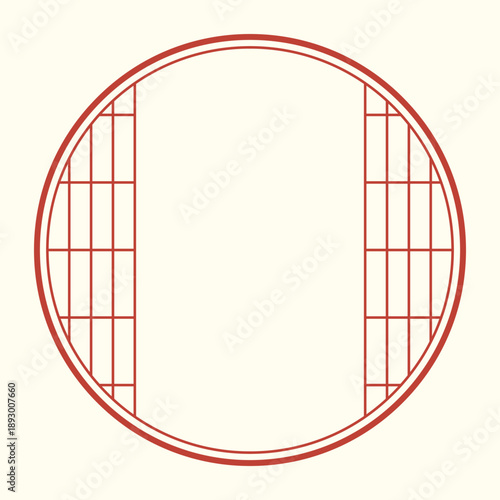 和風のフレームデザイン