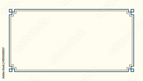 和風のフレームデザイン