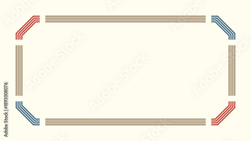 和風のフレームデザイン