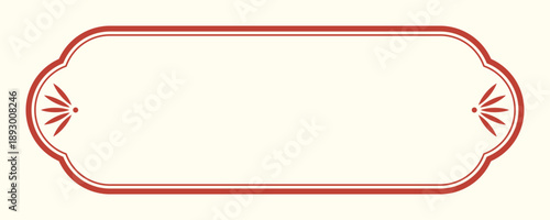 和風のフレームデザイン