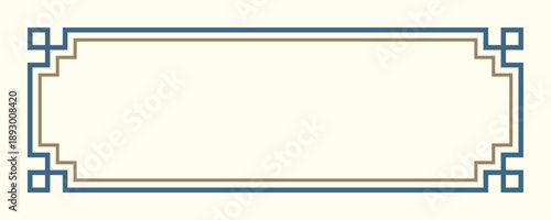 和風のフレームデザイン