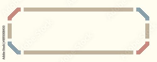 和風のフレームデザイン