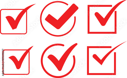 curved red arrow check mark in upward direction style tick icon for web site design, logo, app, UI design vector icon set transparent background. arrow indicated the direction symbol