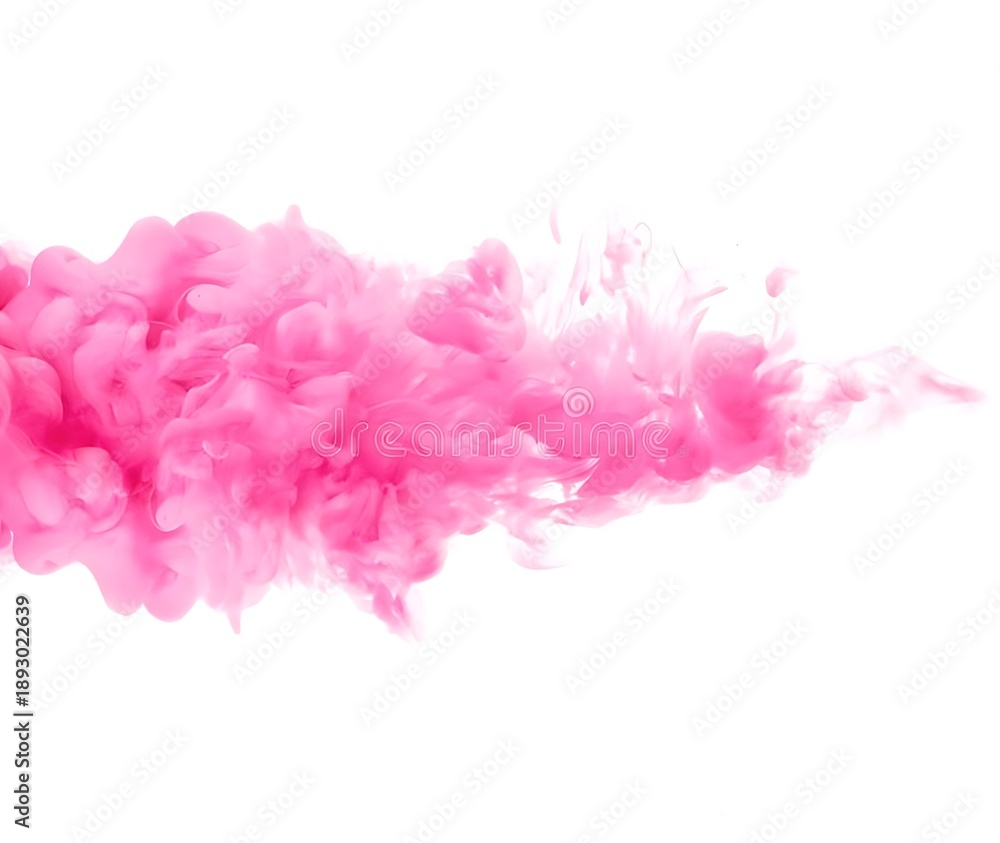 Fototapeta premium Pink Smoke Cloud