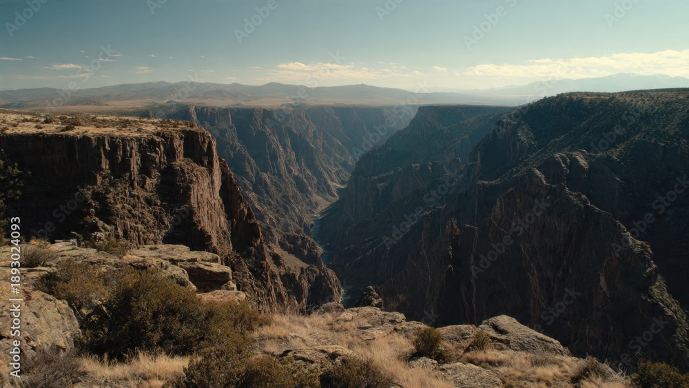 Obraz premium Black Canyon of the Gunnison National Park