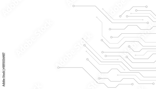 Vector abstract digital Technology black circuit diagram concept