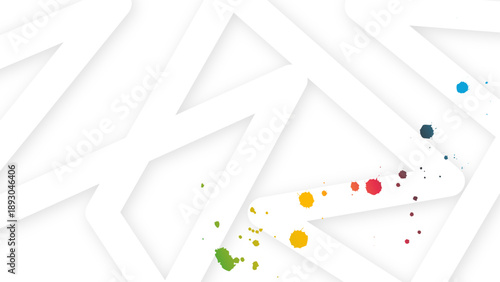 International Sports Competition Colorful Halftone Abstract  Background with Copy Space 6