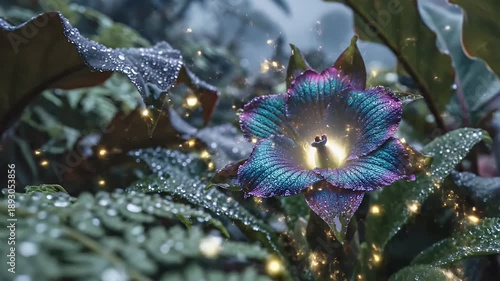 Enchanting floral fantasy - A vibrant display of natures beauty and magic.