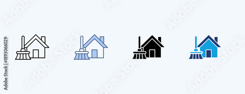 Renovation Multiple Icon Illustration Vector