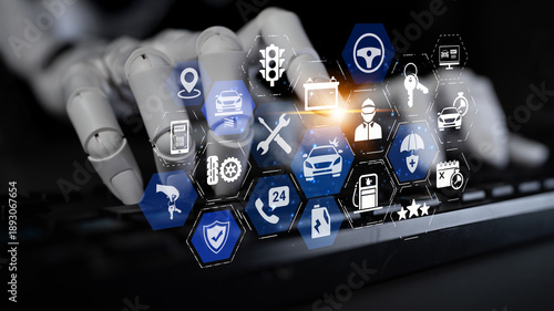 AI car service and insurance platforms provide predictive maintenance, claim automation, and user-friendly mobile apps for protection and efficiency. Entice © InfiniteFlow