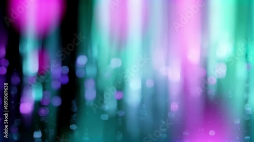 Colorful abstract background with pink and green lights